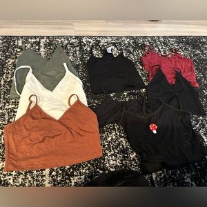 Variety of crop tops (OS/M)